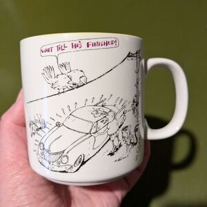 John Lamb Funny Vintage Bird Crap Mug Exc